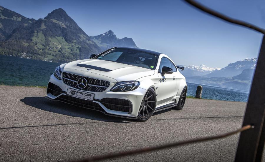 Mercedes-Benz C-Class Coupe PD65CC by Prior Design '2017